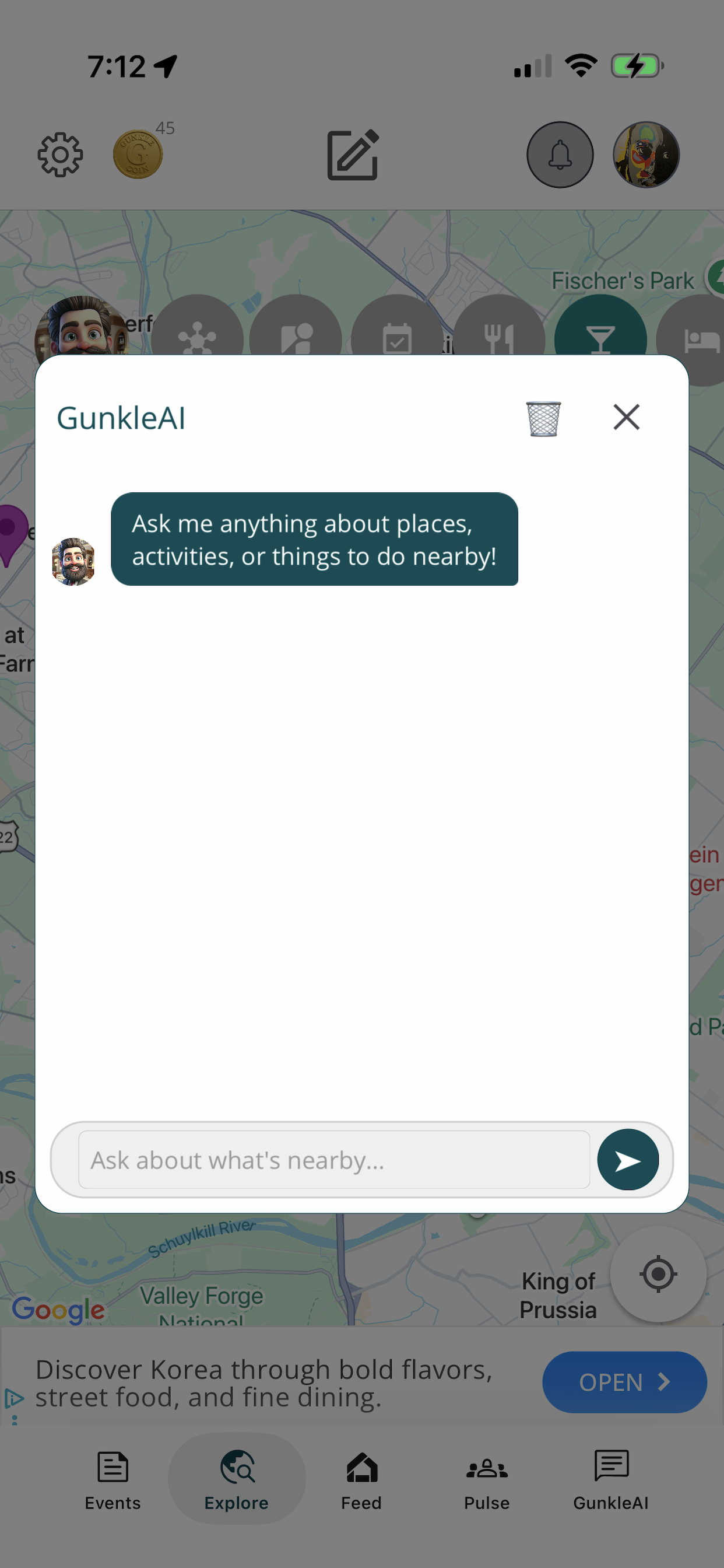 Gunkle app demo screenshot 4