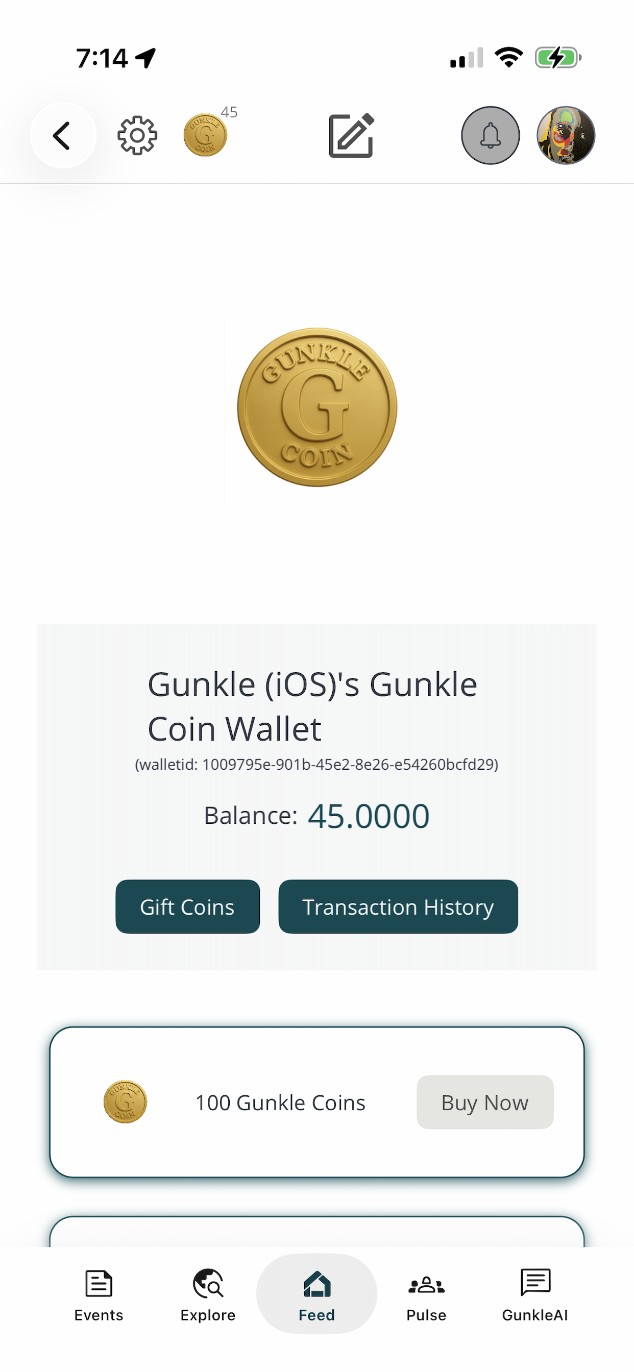 Gunkle app demo screenshot 7